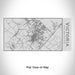 Rendered View of Victoria Texas Map Engraving on 17oz Stainless Steel Insulated Cola Bottle