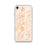 Custom Victoria Texas Map iPhone SE Phone Case in Watercolor