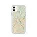 Custom Victorville California Map Phone Case in Woodblock