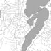 Vineyard Haven Massachusetts Map Print in Classic Style Zoomed In Close Up Showing Details