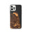 Custom Virginia Beach Virginia Map iPhone 12 Pro Phone Case in Ember