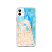Custom Virginia Beach Virginia Map Phone Case in Watercolor