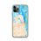 Custom Virginia Beach Virginia Map Phone Case in Watercolor