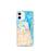 Custom Virginia Beach Virginia Map iPhone 12 mini Phone Case in Watercolor