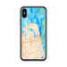 Custom Virginia Beach Virginia Map Phone Case in Watercolor