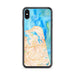 Custom Virginia Beach Virginia Map Phone Case in Watercolor