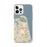 Custom Virginia Beach Virginia Map iPhone 12 Pro Max Phone Case in Woodblock