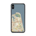 Custom Virginia Beach Virginia Map Phone Case in Woodblock