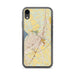 Custom Waco Texas Map Phone Case in Woodblock