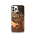 Custom iPhone 12 Pro Waimea Hawaii Map Phone Case in Ember