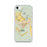 Custom iPhone SE Waimea Hawaii Map Phone Case in Woodblock