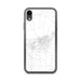 Custom Walla Walla Washington Map Phone Case in Classic