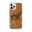 Custom Walla Walla Washington Map iPhone 12 Pro Max Phone Case in Ember