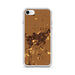 Custom Walla Walla Washington Map Phone Case in Ember