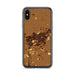 Custom Walla Walla Washington Map Phone Case in Ember