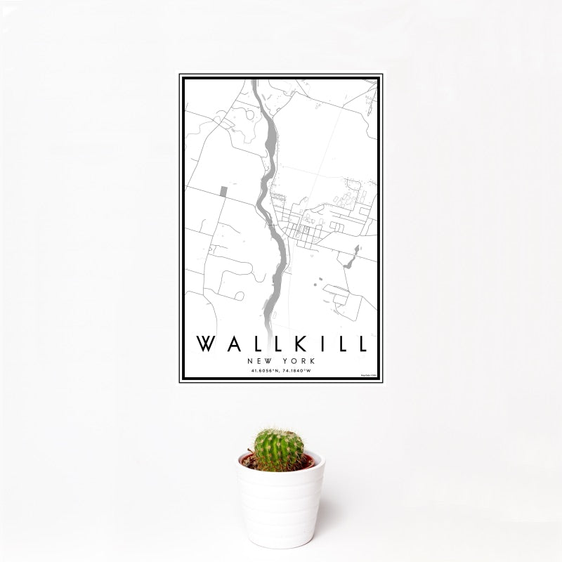 Wallkill - New York Map Print in Classic — JACE Maps