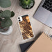 Custom Walnut Creek California Map Phone Case in Ember