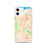 Custom Walnut Creek California Map iPhone 12 Phone Case in Watercolor