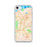 Custom Walnut Creek California Map iPhone SE Phone Case in Watercolor
