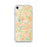 Custom Waltham Massachusetts Map iPhone SE Phone Case in Watercolor