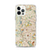 Custom Waltham Massachusetts Map iPhone 12 Pro Max Phone Case in Woodblock