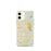Custom Warner Robins Georgia Map iPhone 12 mini Phone Case in Woodblock