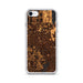 Custom Warren Ohio Map Phone Case in Ember