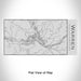 Rendered View of Warren Pennsylvania Map Engraving on 17oz Stainless Steel Insulated Cola Bottle