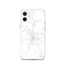 Custom iPhone 12 Warrenton North Carolina Map Phone Case in Classic