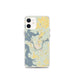 Custom iPhone 12 mini Warsaw Missouri Map Phone Case in Woodblock