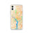 Custom Washington D.C. Map Phone Case in Watercolor