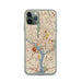 Custom Washington D.C. Map Phone Case in Woodblock