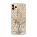 Custom Washington D.C. Map Phone Case in Woodblock