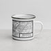 Right View Custom Washington District of Columbia Map Enamel Mug in Classic