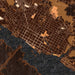 Washington North Carolina Map Print in Ember Style Zoomed In Close Up Showing Details