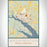 Washington North Carolina Map Print Portrait Orientation in Woodblock Style With Shaded Background