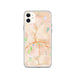 Custom Waterbury Connecticut Map Phone Case in Watercolor