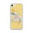 Custom Waterloo Iowa Map iPhone SE Phone Case in Woodblock