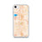 Custom Waukesha Wisconsin Map iPhone SE Phone Case in Watercolor
