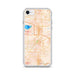 Custom Waukesha Wisconsin Map iPhone SE Phone Case in Watercolor