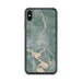 Custom iPhone XS Max Wausau Wisconsin Map Phone Case in Afternoon