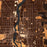 Wausau Wisconsin Map Print in Ember Style Zoomed In Close Up Showing Details