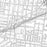 Webster Groves St. Louis Map Print in Classic Style Zoomed In Close Up Showing Details