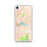 Custom iPhone SE Weiss Lake Alabama Map Phone Case in Watercolor