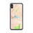 Custom iPhone XS Max Weiss Lake Alabama Map Phone Case in Watercolor