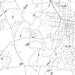 Wendell North Carolina Map Print in Classic Style Zoomed In Close Up Showing Details
