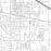 Weslaco Texas Map Print in Classic Style Zoomed In Close Up Showing Details