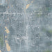 West Bend Wisconsin Map Print in Afternoon Style Zoomed In Close Up Showing Details
