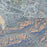 Westlake Village California Map Print in Afternoon Style Zoomed In Close Up Showing Details