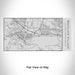 Rendered View of Westlake Village California Map Engraving on 17oz Stainless Steel Insulated Cola Bottle